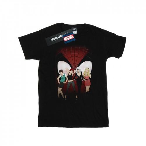 Marvel Girls Dames van Spider-Man katoenen T-shirt