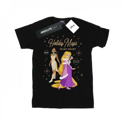 Disney meisjes prinses vakantie magie in mijn hart katoenen T-shirt