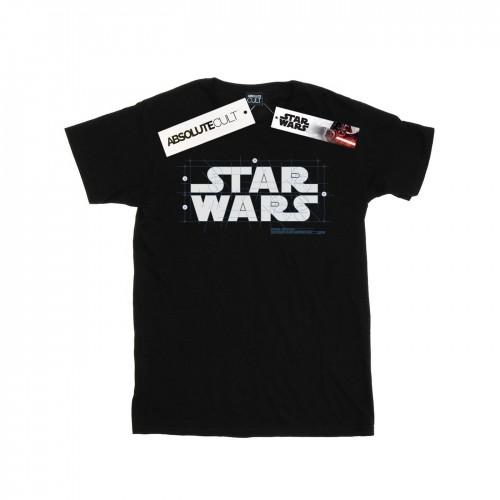 Star Wars Katoenen T-shirt met -meisjes definitief ontwerplogo