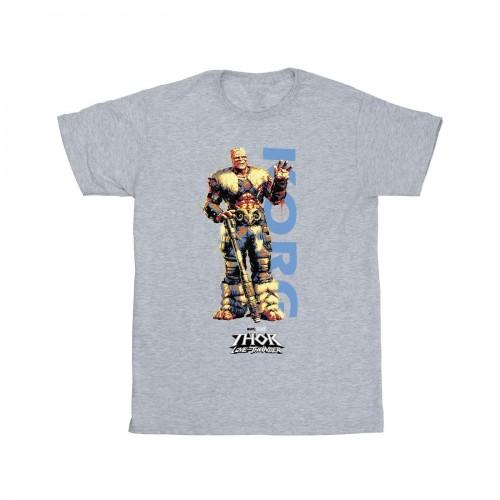 Marvel Girls Thor Love en Thunder Korg Wave katoenen T-shirt