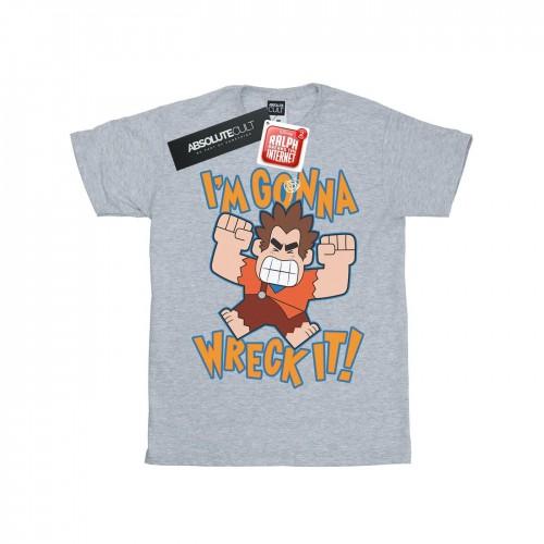 Disney Girls Wreck It Ralph I'm Gonna Wreck It katoenen T-shirt