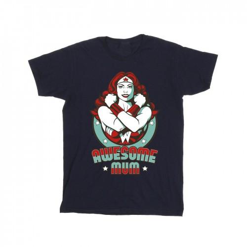 DC Comics Girls Wonder Woman Wonderful Mum katoenen T-shirt