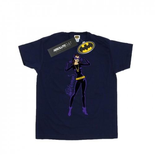 DC Comics Catwoman Happy Pose katoenen T-shirt voor meisjes