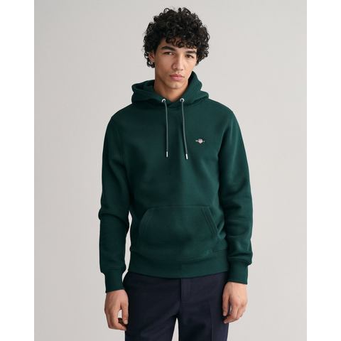 Gant Hoodie REG SHIELD HOODIE met logoborduursel op borsthoogte