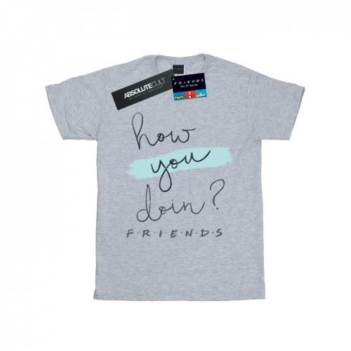 Friends Vrienden Jongens Hoe gaat het met jou? Handschrift T-shirt