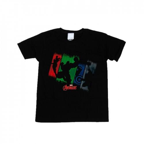 Marvel Boys Avengers Team punch-out T-shirt