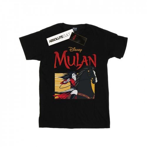 Disney Mulan Movie paardenframe T-shirt voor jongens