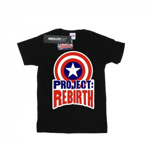 Marvel Boys Captain America Project Rebirth T-shirt