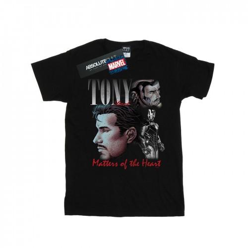 Marvel Boys Tony Stark eerbetoon T-shirt