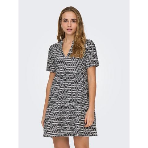 Only Zomerjurk ONLNORA S/S LOOSE DRESS PTM