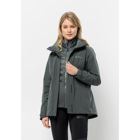 Jack Wolfskin Functioneel 3-in-1-jack LUNTAL 3IN1 JKT W