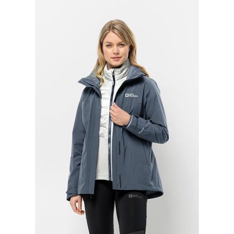 Jack Wolfskin Functioneel 3-in-1-jack LUNTAL 3IN1 JKT W