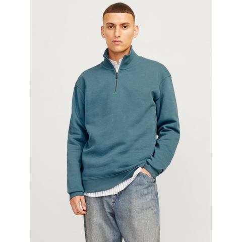 Jack & Jones Sweatshirt JJEBRADLEY SWEAT HALF ZIP NOOS