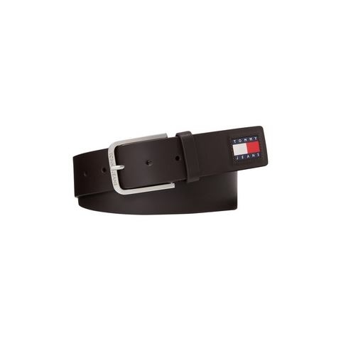 TOMMY JEANS Leren riem TJM ADJ. BELT 3.5