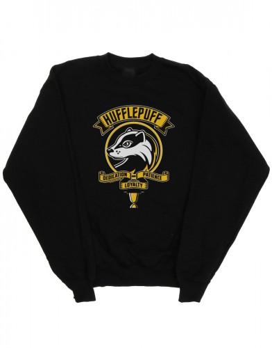 Harry Potter heren Huffelpuf Toon Crest katoenen sweatshirt