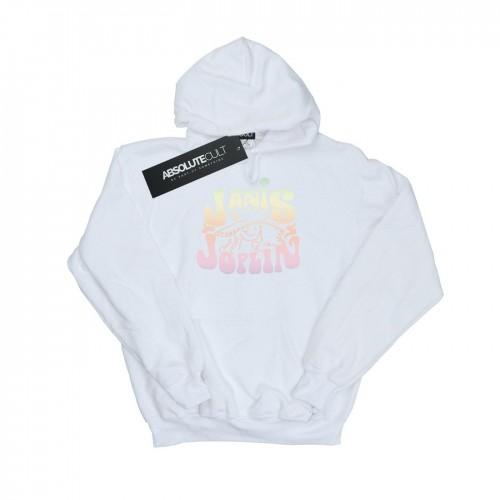 Pertemba FR - Apparel Janis Joplin Heren hoodie met pastellogo