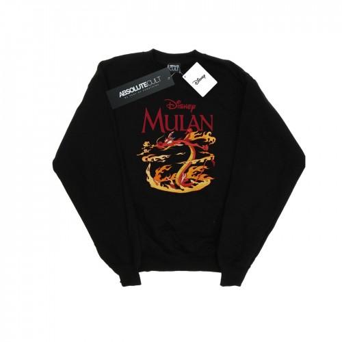 Disney Mulan Mushu Dragon Fire-sweatshirt voor heren