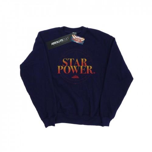 Marvel Captain  Star Power-sweatshirt voor heren