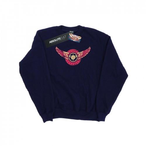 Marvel Heren Captain  Wings Patch-sweatshirt