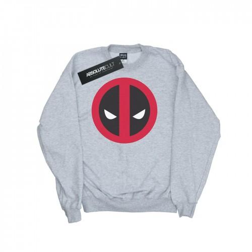 Marvel Deadpool herensweatshirt met groot schoon logo