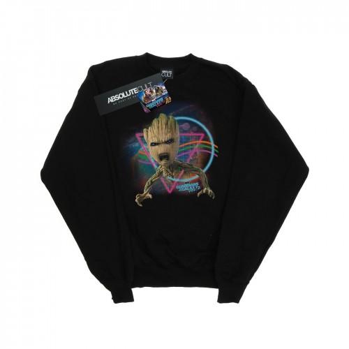 Marvel Heren Guardians of the Galaxy Neon Groot Sweatshirt