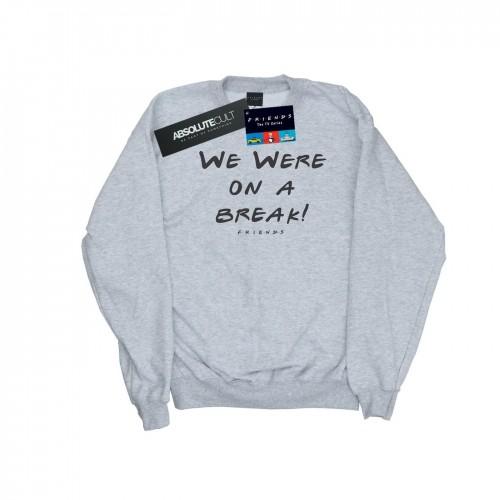 Friends Heren We waren op een pauze tekstsweatshirt