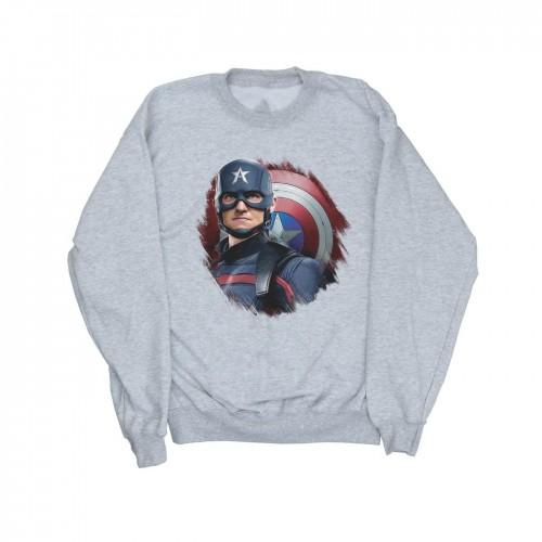 Marvel Heren The Falcon en de Winter Soldier Captain America Stare Sweatshirt