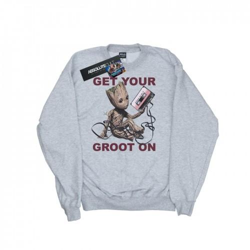 Marvel Heren Guardians of the Galaxy Krijg je Groot op sweatshirt