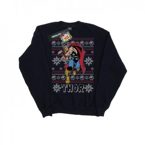 Marvel Thor Fair Isle-sweatshirt voor heren