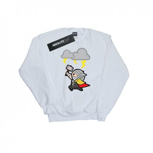 Marvel Heren Kawaii Thor God Of Thunder Sweatshirt