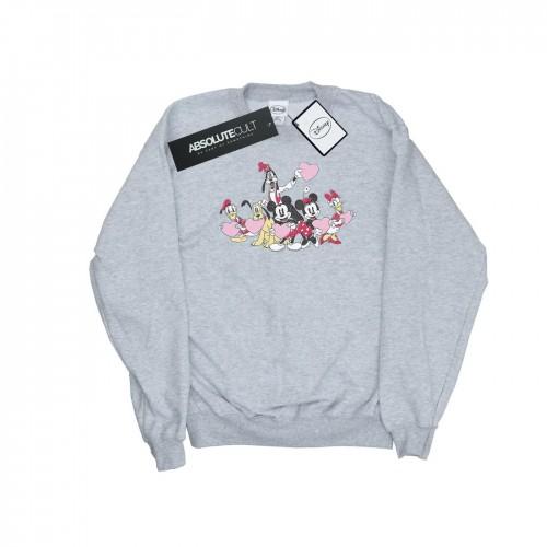 Disney Heren Mickey Mouse Love Friends Sweatshirt