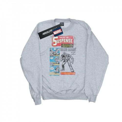 Marvel Heren Iron Man Distressed Tales Of Suspense Sweatshirt