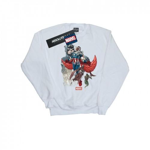 Marvel heren Captain America Falcon Evolution-sweatshirt