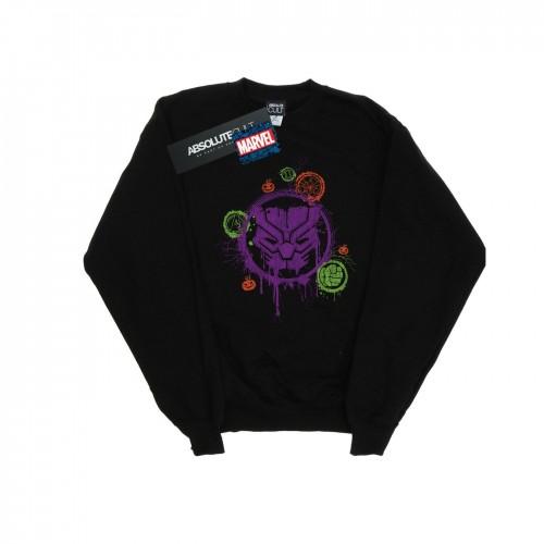 Marvel Heren Avengers Panther Halloween Icoon Sweatshirt