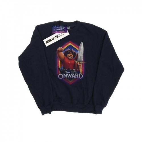 Disney Heren Voorwaarts Corey Manticore Crest Sweatshirt