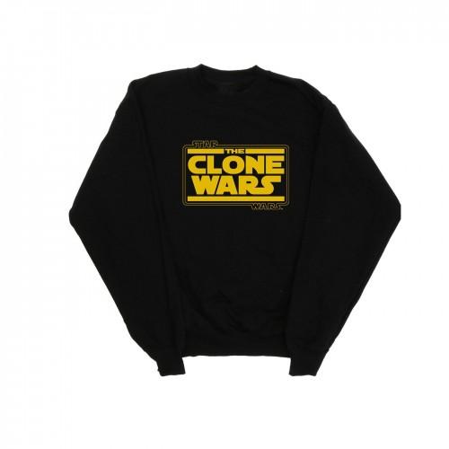 Star Wars Heren Clone Wars Logo Sweatshirt