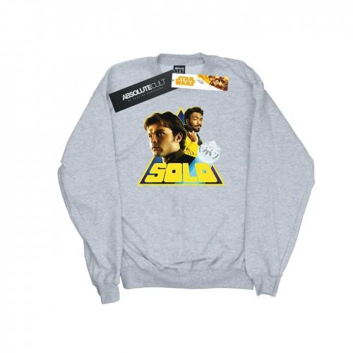 Star Wars heren solo retro driehoekig sweatshirt