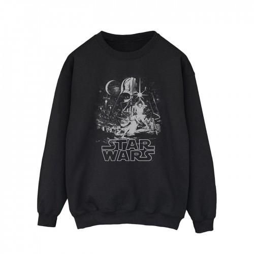 Star Wars Mens New Hope Poster Sweatshirt