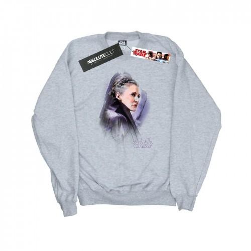 Star Wars Mens The Last Jedi Leia Brushed Sweatshirt