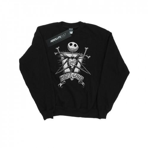 Disney Mens Nightmare Before Christmas Misfit Love Sweatshirt