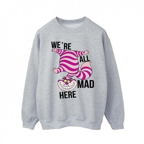 Disney Heren Alice In Wonderland All Mad Here Sweatshirt