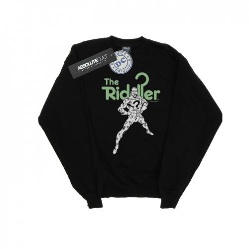 DC Comics Boys The Riddler Mono Action Pose-sweatshirt