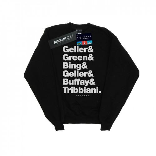 Friends Vrienden jongens achternamen tekst Sweatshirt