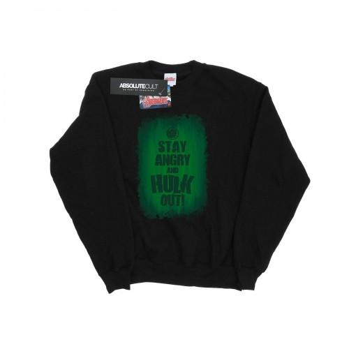 Marvel Boys Hulk Blijf boos sweatshirt