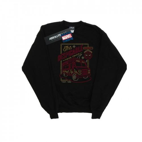 Marvel Boys Deadpool The Despicable Food Truck-sweatshirt