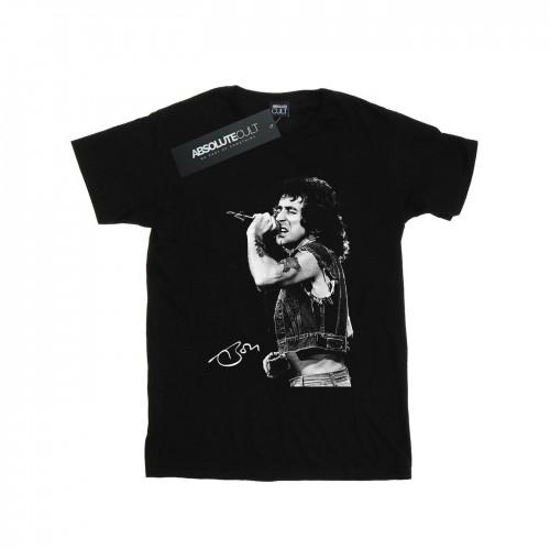 Pertemba FR - Apparel Bon Scott Boys gesigneerd foto-T-shirt