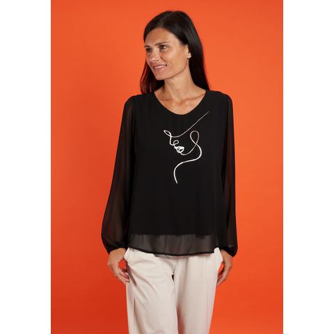 Seidel Moden Blouse met lange mouwen