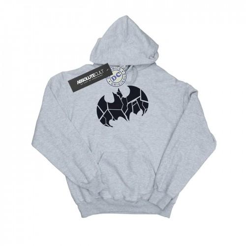 DC Comics Boys Batman One Colour Shield Hoodie