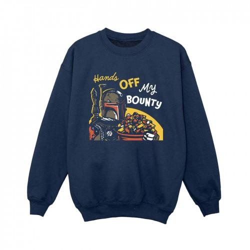 Star Wars jongens Boba Fett handen af ​​van mijn Bounty Sweatshirt