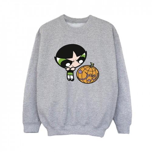 Pertemba FR - Apparel Het Powerpuff Girls Boys Girls Buttercup Pumpkin-sweatshirt